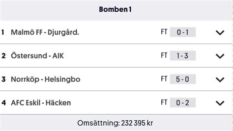bomben speltips|Bomben Tips – Spela på Oddset Idag – Resultat, Utdelning, Förslag.